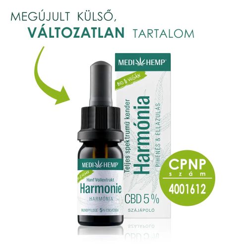 Medihemp Complete 5% CBD olaj | 500 mg | 10 ml