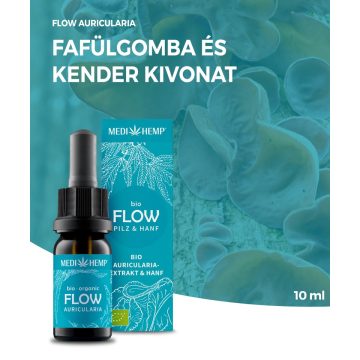 MEDIHEMP Flow gomba & kender | AURICULARIA - 10ml