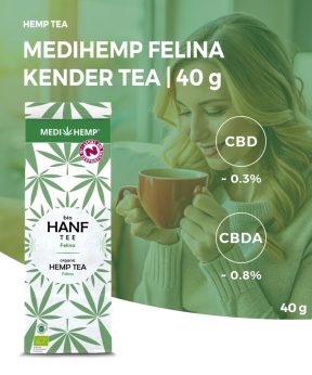 MEDIHEMP Felina | Kender tea - 40g