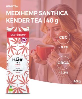 MEDIHEMP Santhica | Kender tea - 40g