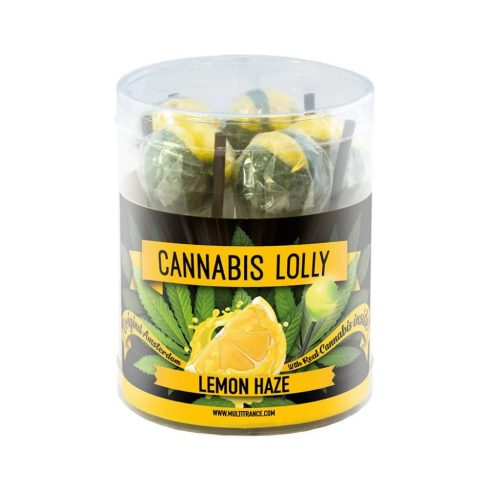 Cannabis Lolly Lemon Haze | Kannabisz nyalóka | 10 db