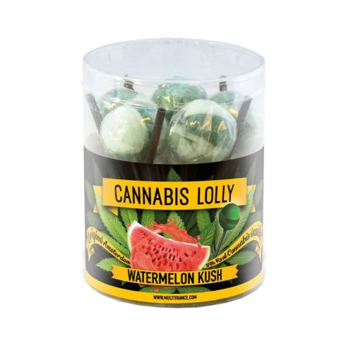 Cannabis Lolly Watermelon Kush | Kannabisz nyalóka | 10 db