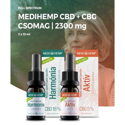 MEDIHEMP Power csomag | 20 ml / 2300 mg