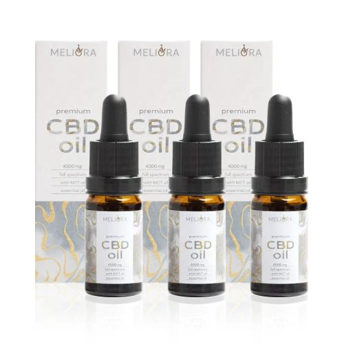 Meliora Teljes Spektrumú 40% CBD csomag | 12000 mg | 30 ml