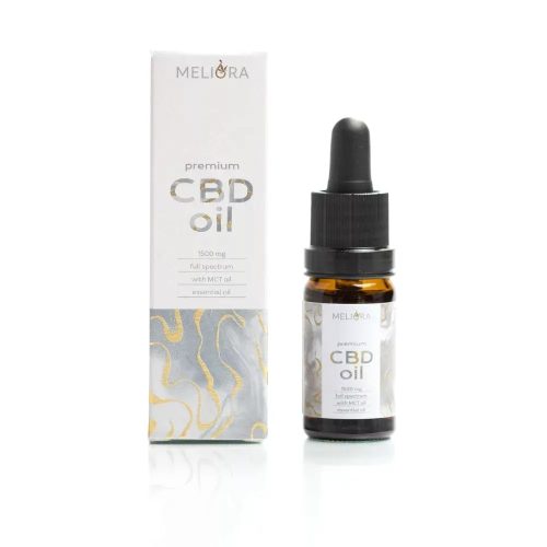 Meliora Teljes Spektrumú 15% CBD olaj | 1500 mg | 10 ml