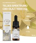 Meliora Teljes Spektrumú 10% CBD olaj | 1000 mg | 10 ml - Vanília