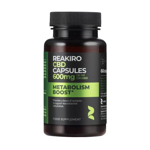 Reakiro Metabolism Boost CBD kapszula | 60 db | 600 mg
