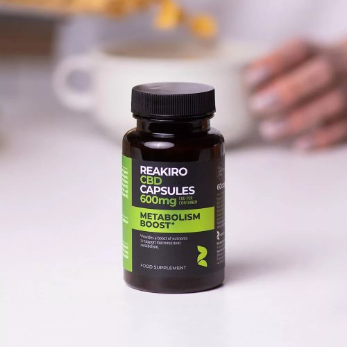 Reakiro Metabolism Boost CBD kapszula | 60 db | 600 mg