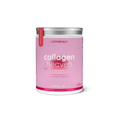 Nutriversum Collagen Heaven - Kollagén por | málna | 300 g