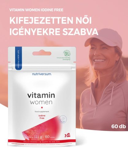 Nutriversum Vitamin Women női multivitamin tabletta | 60 db