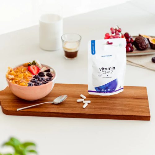 Nutriversum Vitamin D3 + K2 kapszula | 60 db