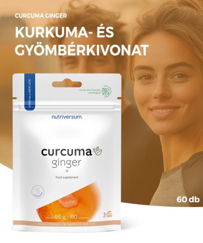 Nutriversum Curcuma Ginger kapszula | 60 db