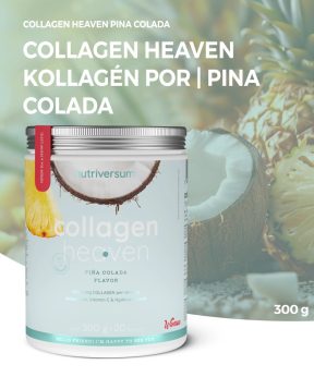   Nutriversum Collagen Heaven | Kollagén por | pina colada | 300 g