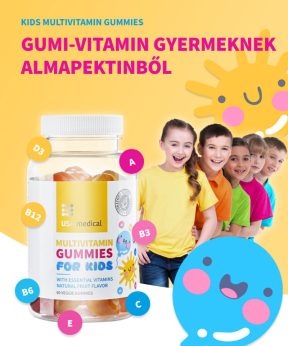   USA medical Multivitamin for Kids gumivitamin gyerekeknek | 60 db