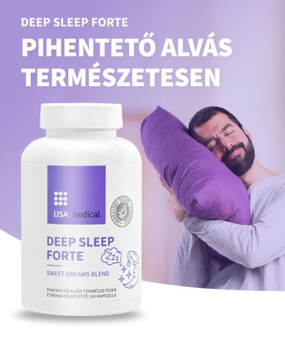 USA medical Deep Sleep „pihentető alvás” kapszula | 60 db