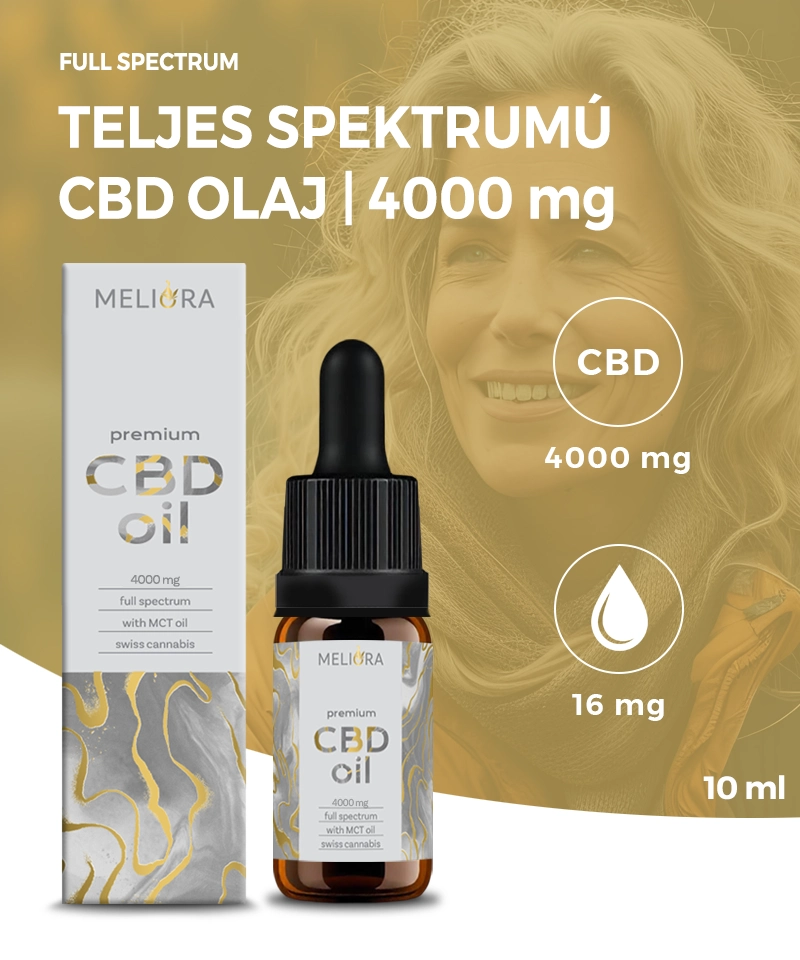 Meliora 40% CBD olaj