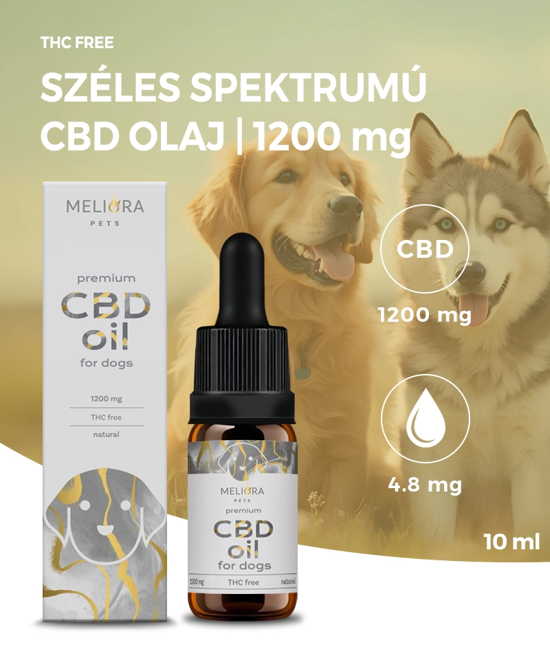 Meliora 12% CBD olaj kutyáknak