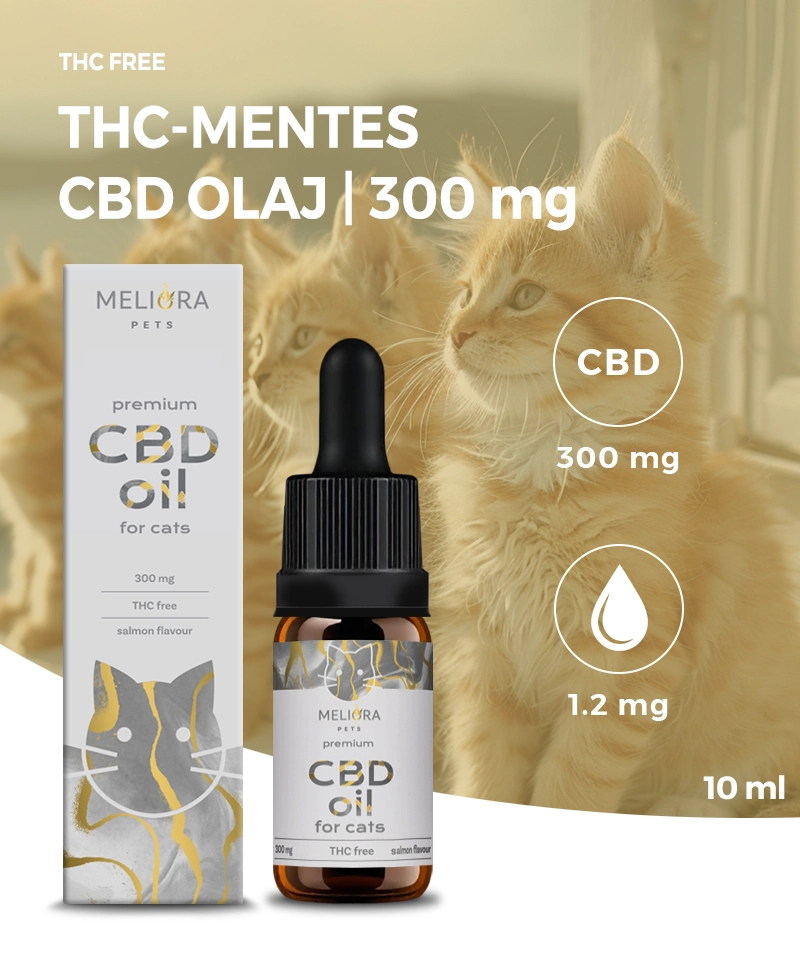 Meliora 3% CBD olaj macskáknak