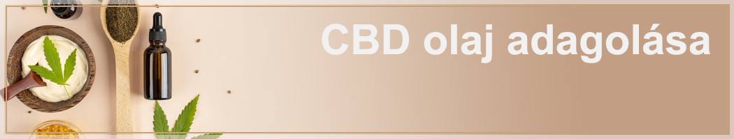 CBD olaj adagolása