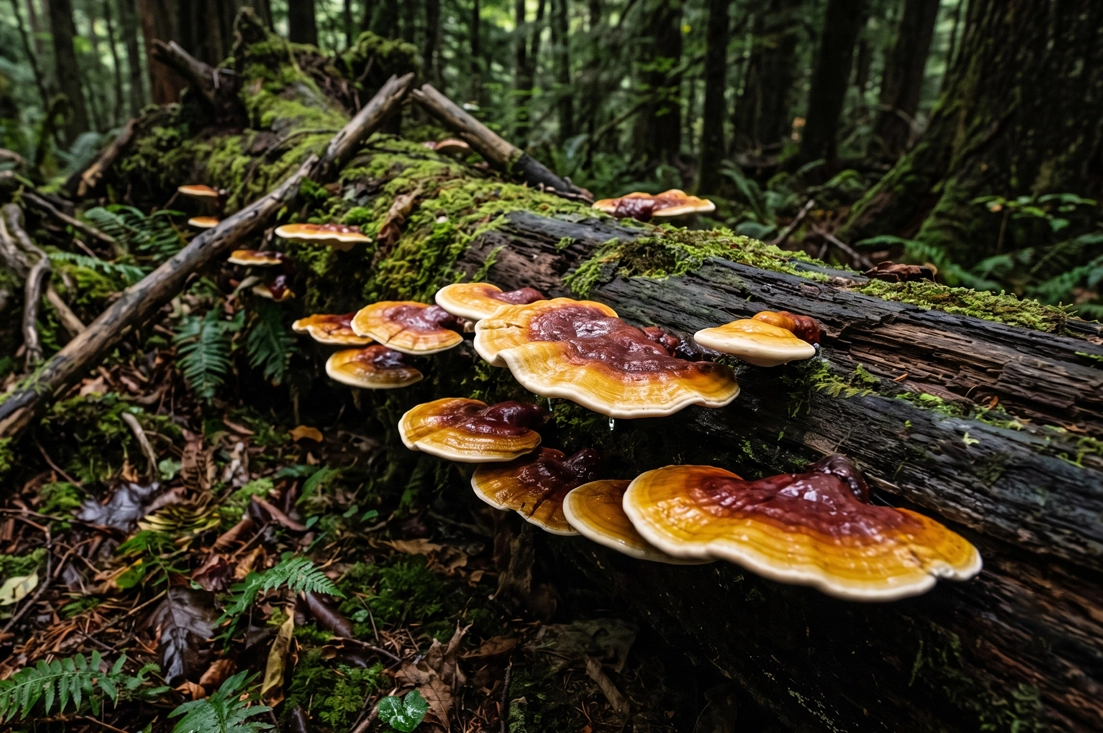 Reishi gyógygomba (Ganoderma lucidum)
